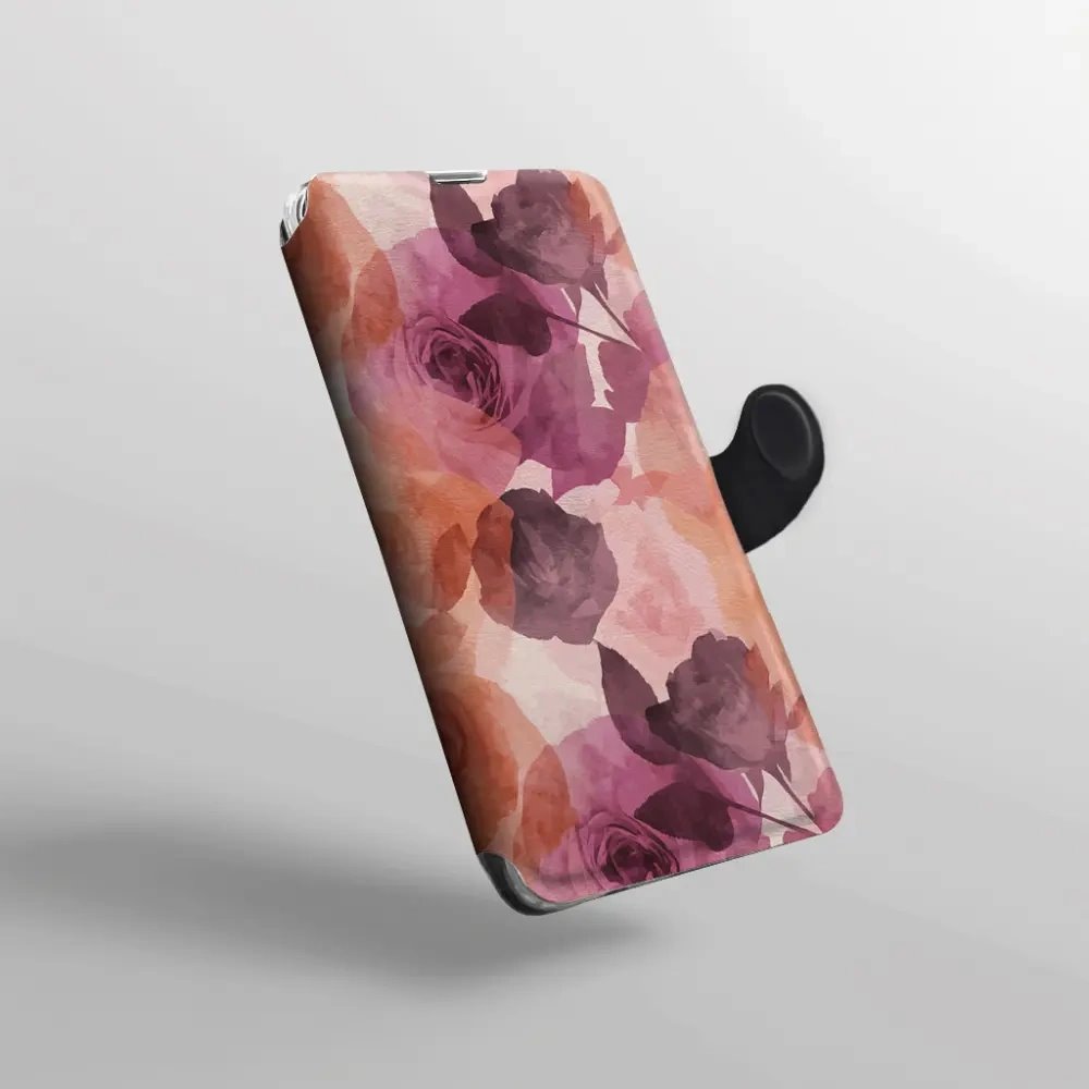 Flip pouzdro na mobil Xiaomi 17T - Mobiwear VB24S, akvarelové růže
