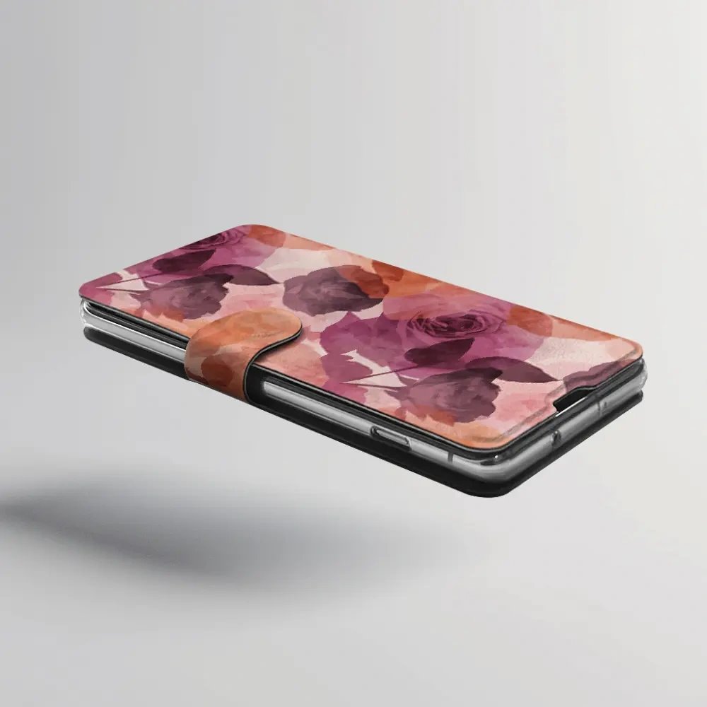 Flip pouzdro na mobil Xiaomi 17T - Mobiwear VB24S, akvarelové růže