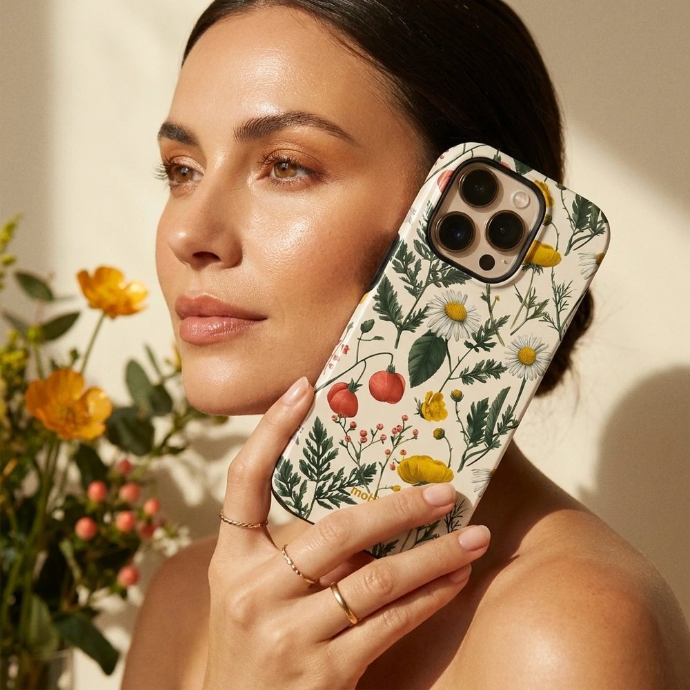 Odolný kryt na mobil Samsung Galaxy A27 5G - Mobiwear Elite Pro EB14E, heřmánky a pryskyřníky