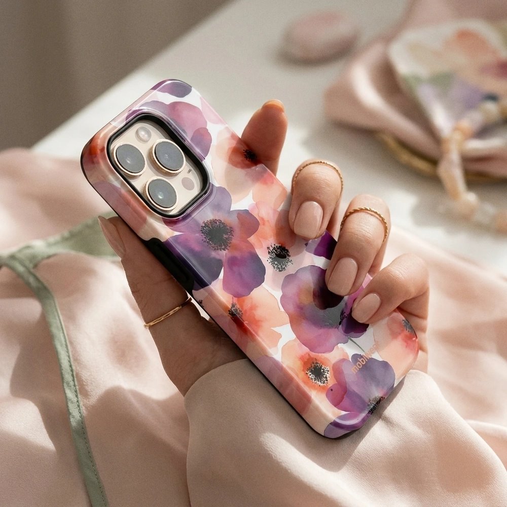 Odolný kryt na mobil Samsung Galaxy A27 5G - Mobiwear Elite Pro EB20E, akvarelové máky