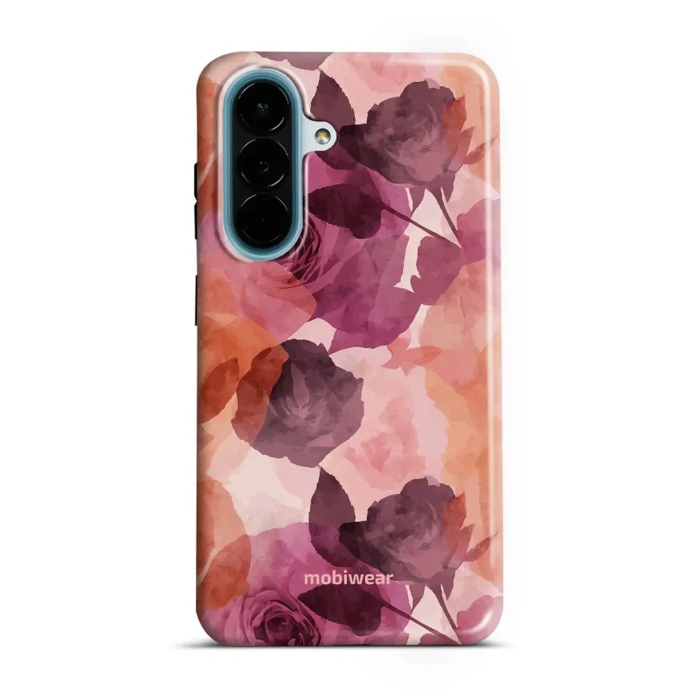 Odolný kryt Elite Pro Mobiwear Samsung Galaxy A27 5G EB24E akvarelové růže