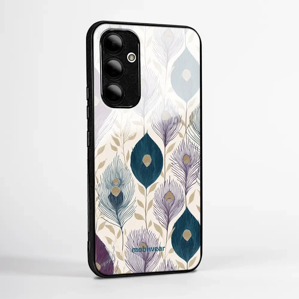 Lesklý kryt na mobil Xiaomi 17T - Mobiwear Glossy GB06G, paví pera