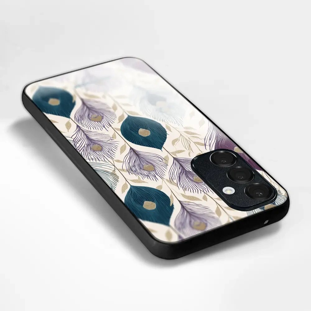 Lesklý kryt na mobil Xiaomi 17T - Mobiwear Glossy GB06G, paví pera