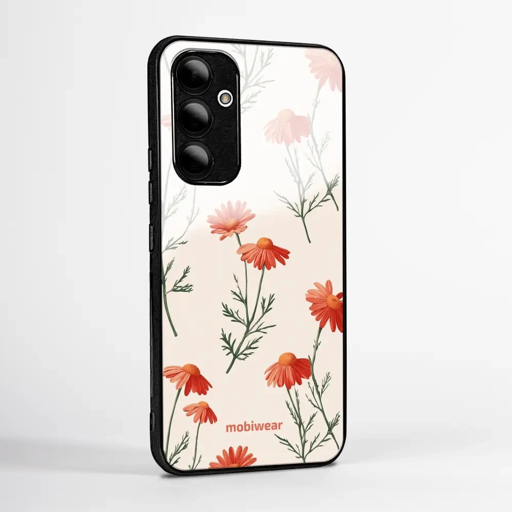 Lesklý kryt na mobil Xiaomi 17T Pro - Mobiwear Glossy GB13G, větvičky heřmánku