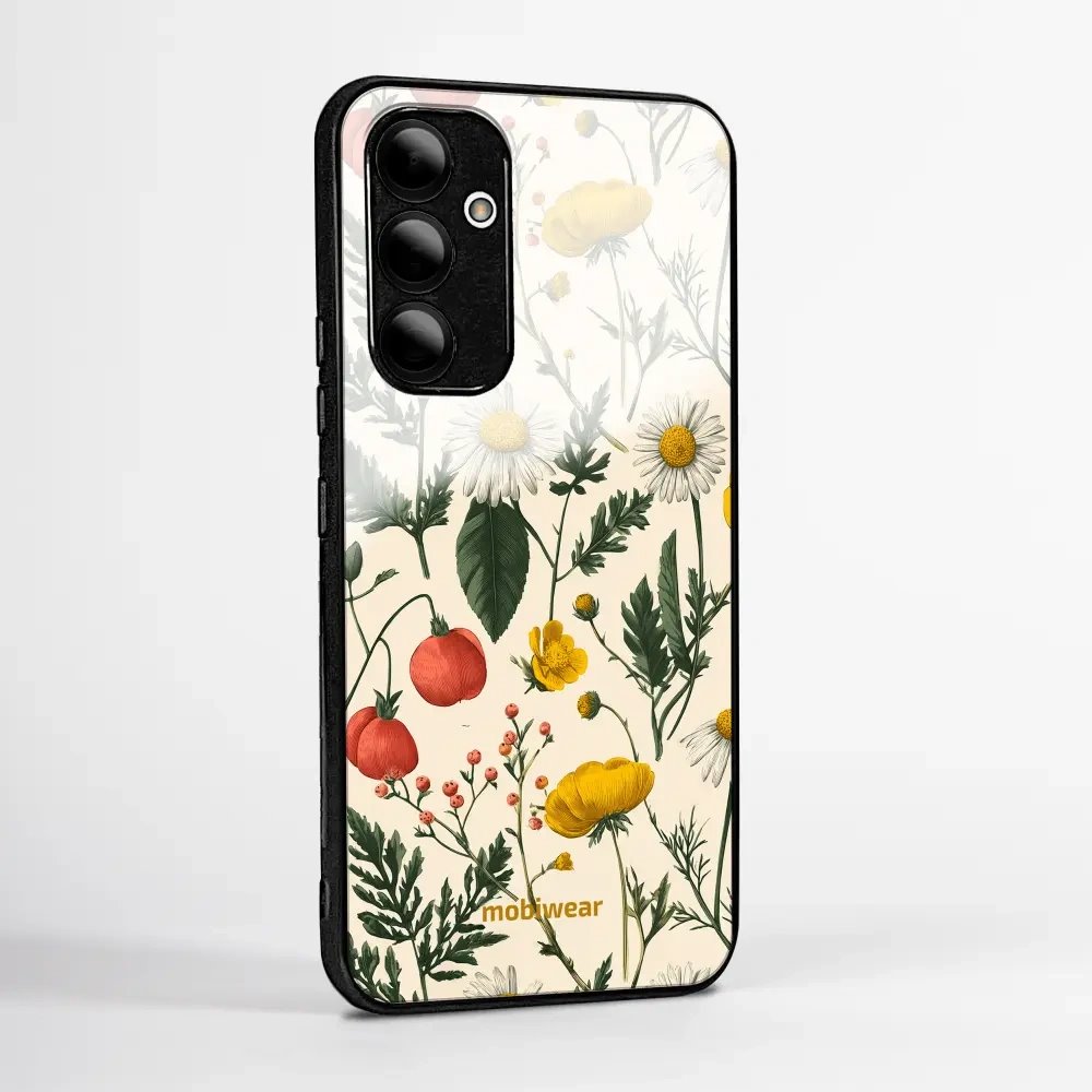 Lesklý kryt na mobil Xiaomi 17T - Mobiwear Glossy GB14G, heřmánky a pryskyřníky