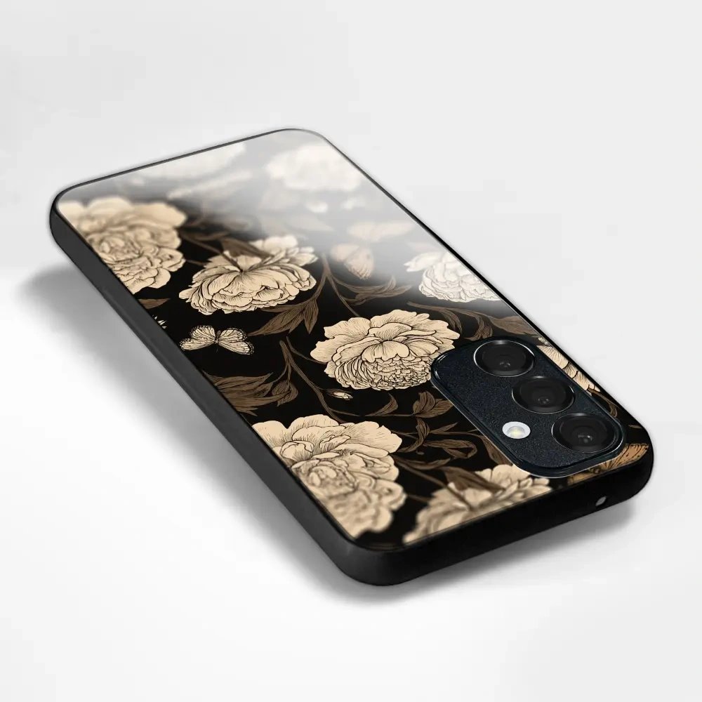 Lesklý kryt na mobil Xiaomi 17T Pro - Mobiwear Glossy GB16G, pivoňky a motýli