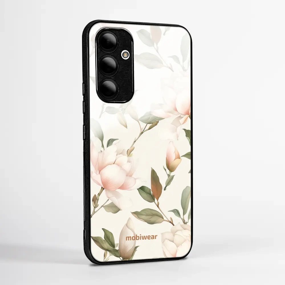 Lesklý kryt na mobil Xiaomi 17T - Mobiwear Glossy GB17G, magnolie na bílé