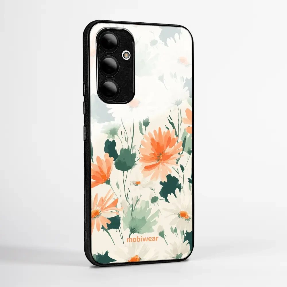 Lesklý kryt na mobil Xiaomi 17T - Mobiwear Glossy GB22G, akvarelové sedmikrásky