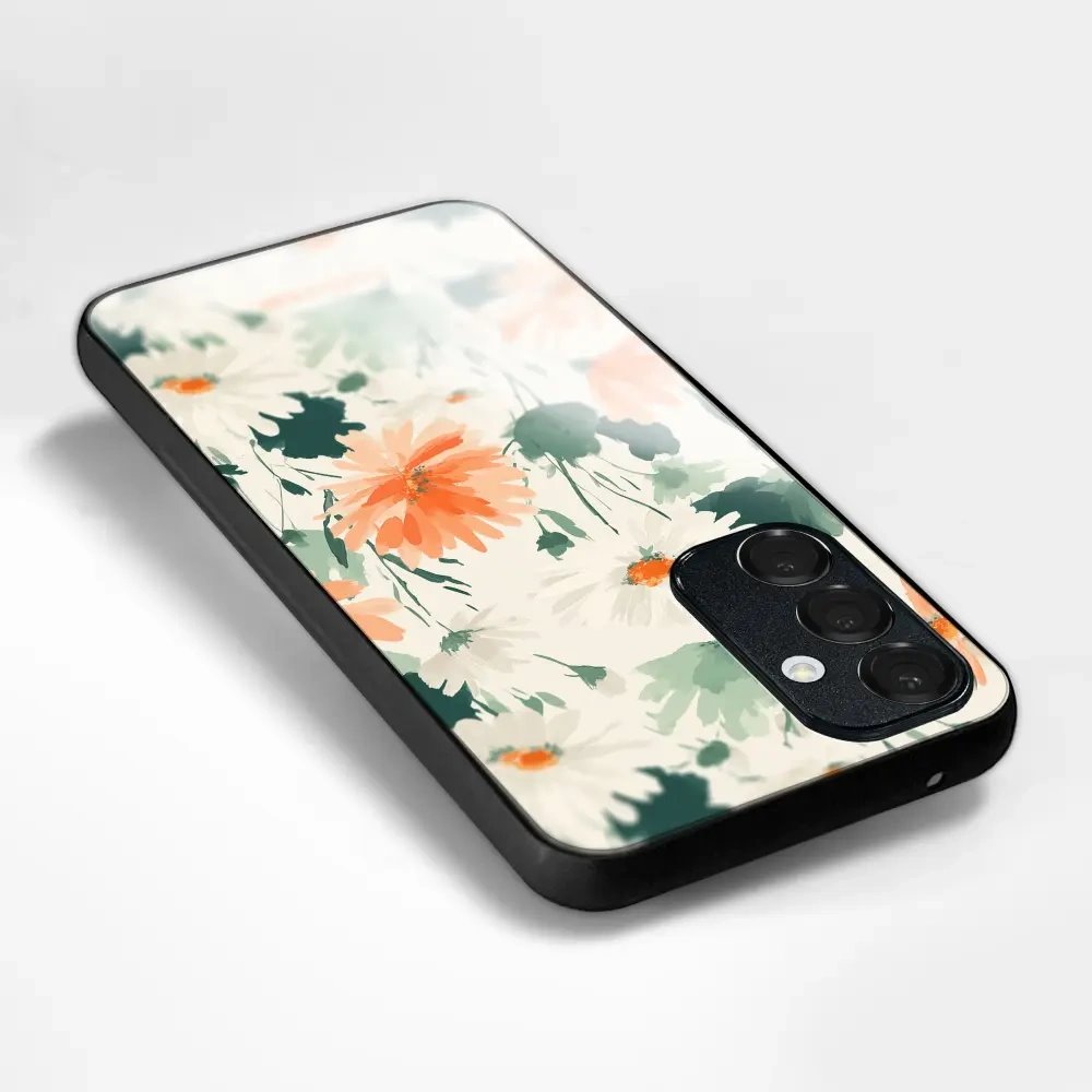 Lesklý kryt na mobil Xiaomi 17T - Mobiwear Glossy GB22G, akvarelové sedmikrásky
