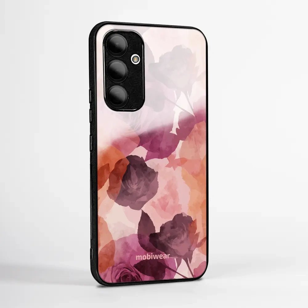 Lesklý kryt na mobil Xiaomi 17T - Mobiwear Glossy GB24G, akvarelové růže