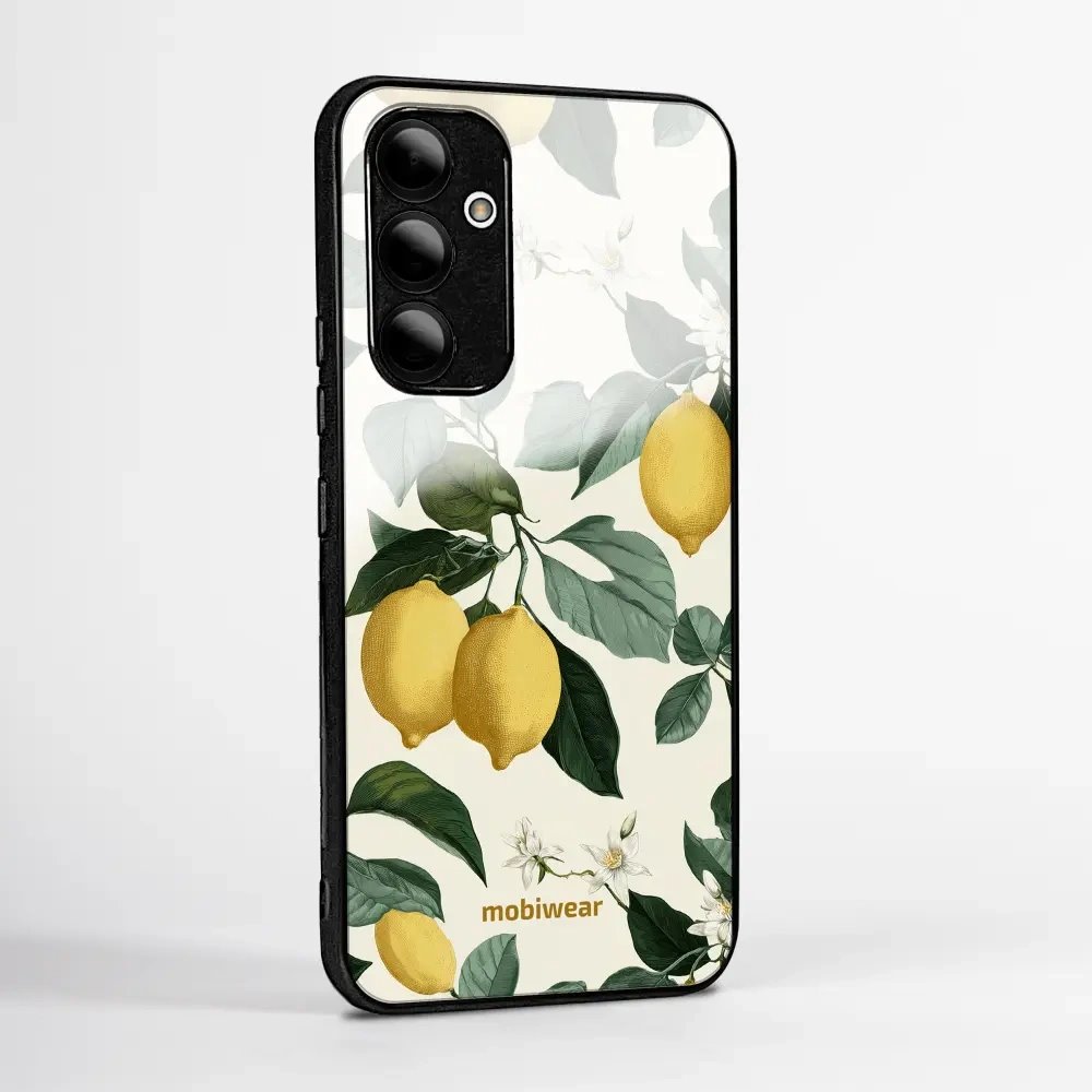 Lesklý kryt na mobil Xiaomi 17T - Mobiwear Glossy GB02G, rozkvetlé citrony