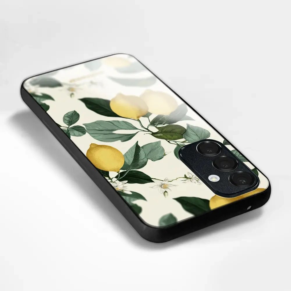 Lesklý kryt na mobil Xiaomi 17T - Mobiwear Glossy GB02G, rozkvetlé citrony