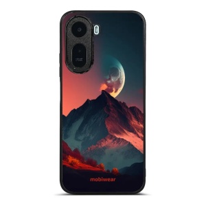 Lesklý kryt na mobil Xiaomi Redmi A7 Pro - Mobiwear Glossy G007G, hora s měsícem