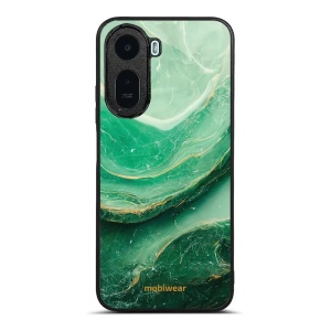 Lesklý kryt na mobil Xiaomi Redmi A7 Pro - Mobiwear Glossy G023G, zelený mramor