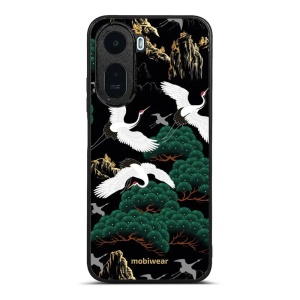 Lesklý kryt na mobil Xiaomi Redmi A7 Pro - Mobiwear Glossy G042G, jeřábi