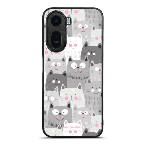 Lesklý kryt na mobil Xiaomi Redmi A7 Pro - Mobiwear Glossy G045G, kočičky
