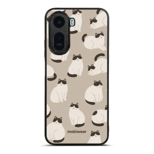 Lesklý kryt na mobil Xiaomi Redmi A7 Pro - Mobiwear Glossy G160G, kočičáci