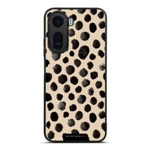 Lesklý kryt na mobil Xiaomi Redmi A7 Pro - Mobiwear Glossy GA50G, černé puntíky