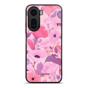 Lesklý kryt na mobil Xiaomi Redmi A7 Pro - Mobiwear Glossy GP74G, růžové květy snů