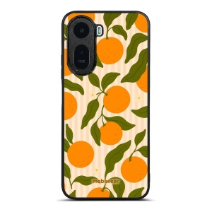 Lesklý kryt na mobil Xiaomi Redmi A7 Pro - Mobiwear Glossy GP82G, pomeranče