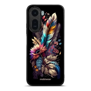 Lesklý kryt na mobil Xiaomi Redmi A7 Pro - Mobiwear Glossy G011G, kytice s pírkem