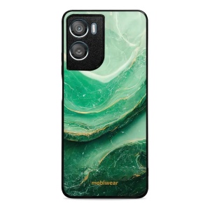 Lesklý kryt na mobil Motorola Moto G06 Power - Mobiwear Glossy G023G, zelený mramor