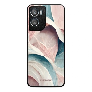 Lesklý kryt na mobil Motorola Moto G06 Power - Mobiwear Glossy G026G, růžový a zelenkavý mramor
