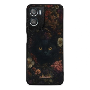 Lesklý kryt na mobil Motorola Moto G06 Power - Mobiwear Glossy G161G, temná kočka