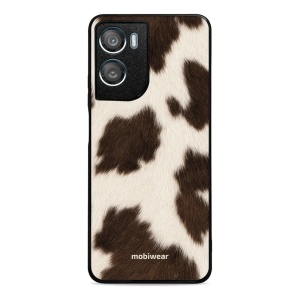 Lesklý kryt na mobil Motorola Moto G06 Power - Mobiwear Glossy G166G, hnědá strakatá