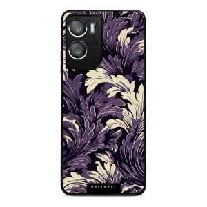 Lesklý kryt na mobil Motorola Moto G06 Power - Mobiwear Glossy GA46G, fialové rostliny