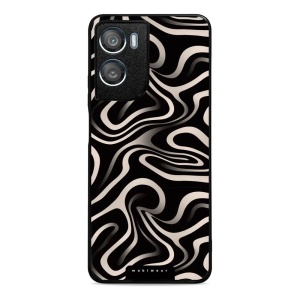 Lesklý kryt na mobil Motorola Moto G06 Power - Mobiwear Glossy GA63G, vlnky a linky
