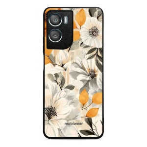 Lesklý kryt na mobil Motorola Moto G06 Power - Mobiwear Glossy GP75G, podzimní květy