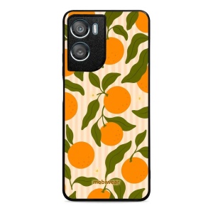 Lesklý kryt na mobil Motorola Moto G06 Power - Mobiwear Glossy GP82G, pomeranče