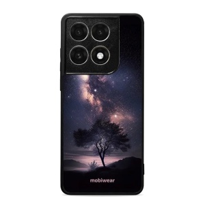 Lesklý kryt na mobil Motorola Edge 70 Pro - Mobiwear Glossy G005G, strom s galaxií