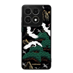 Lesklý kryt na mobil Motorola Edge 70 Pro - Mobiwear Glossy G042G, jeřábi