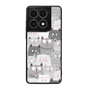 Lesklý kryt na mobil Motorola Edge 70 Pro - Mobiwear Glossy G045G, kočičky
