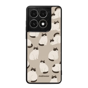 Lesklý kryt na mobil Motorola Edge 70 Pro - Mobiwear Glossy G160G, kočičáci