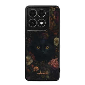 Lesklý kryt na mobil Motorola Edge 70 Pro - Mobiwear Glossy G161G, temná kočka