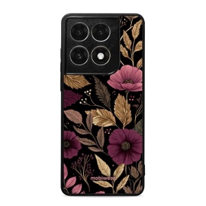 Lesklý kryt na mobil Motorola Edge 70 Pro - Mobiwear Glossy G170G, fialová kvítka