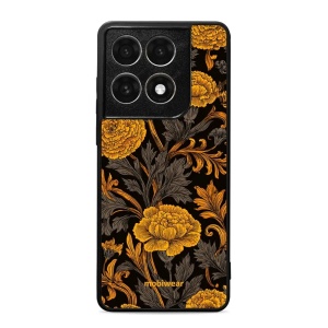 Lesklý kryt na mobil Motorola Edge 70 Pro - Mobiwear Glossy G173G, žlutá kvítka
