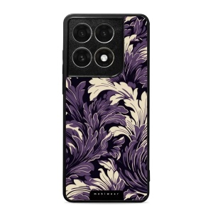 Lesklý kryt na mobil Motorola Edge 70 Pro - Mobiwear Glossy GA46G, fialové rostliny