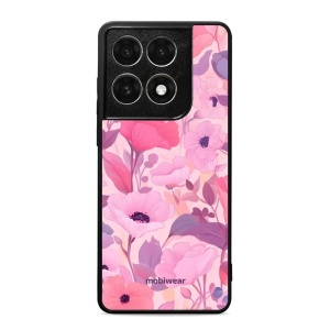 Lesklý kryt na mobil Motorola Edge 70 Pro - Mobiwear Glossy GP74G, růžové květy snů