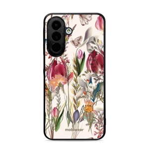 Lesklý kryt na mobil Samsung Galaxy A27 5G - Mobiwear Glossy G031G, rozkvetlá louka