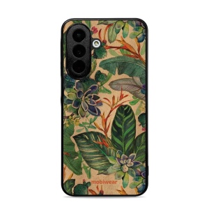 Lesklý kryt na mobil Samsung Galaxy A27 5G - Mobiwear Glossy G036G, sukulenty