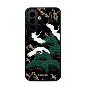 Lesklý kryt na mobil Samsung Galaxy A27 5G - Mobiwear Glossy G042G, jeřábi