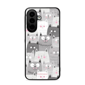 Lesklý kryt na mobil Samsung Galaxy A27 5G - Mobiwear Glossy G045G, kočičky