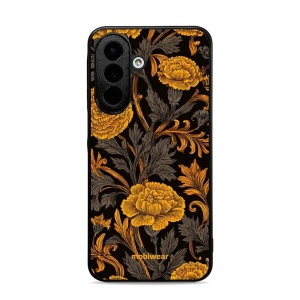 Lesklý kryt na mobil Samsung Galaxy A27 5G - Mobiwear Glossy G173G, žlutá kvítka