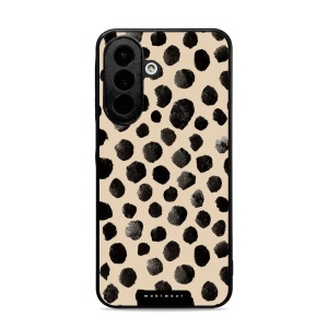 Lesklý kryt na mobil Samsung Galaxy A27 5G - Mobiwear Glossy GA50G, černé puntíky