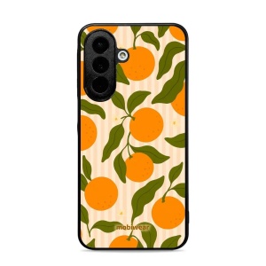 Lesklý kryt na mobil Samsung Galaxy A27 5G - Mobiwear Glossy GP82G, pomeranče