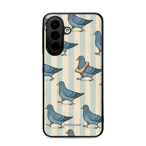 Lesklý kryt na mobil Samsung Galaxy A27 5G - Mobiwear Glossy GP91G, holubi